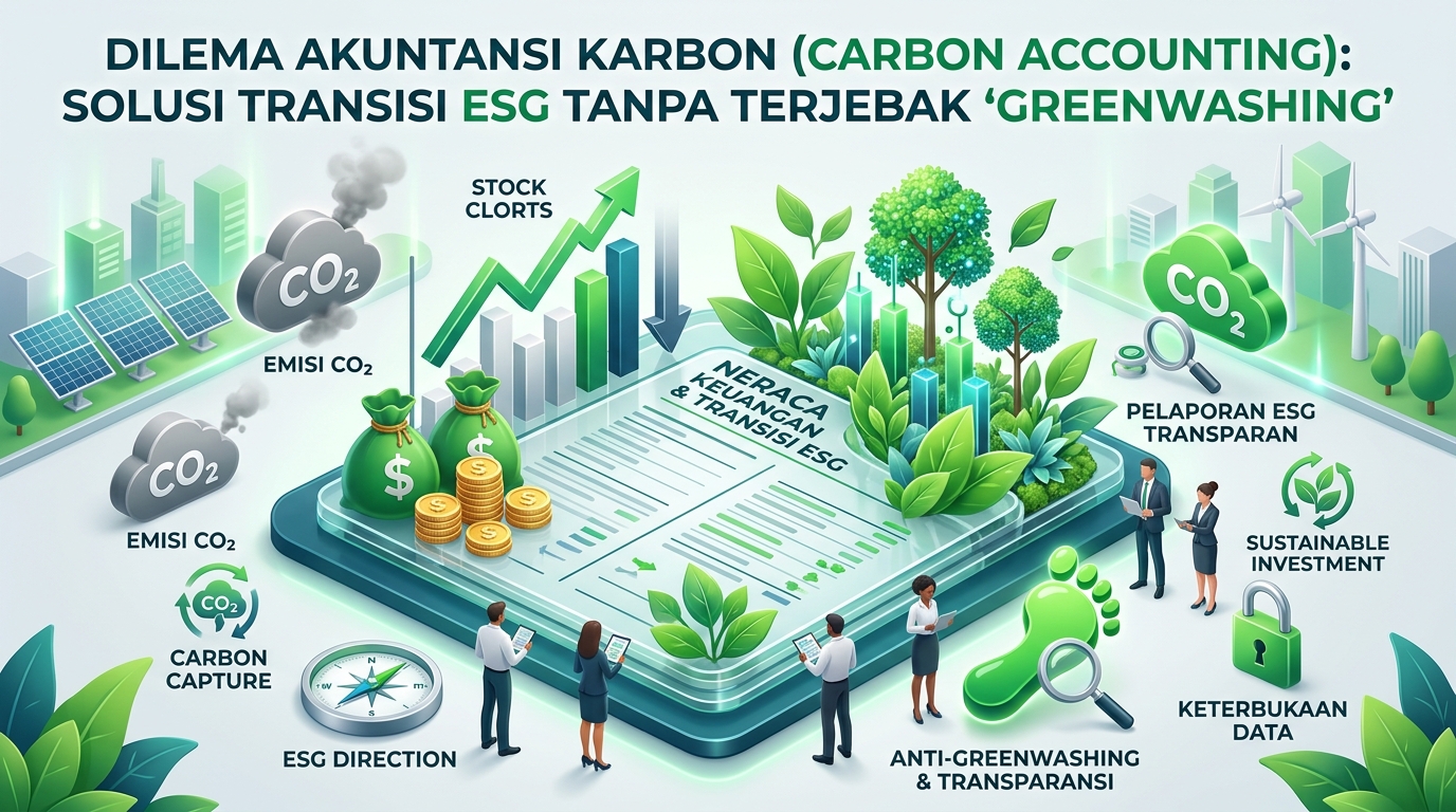 Dilema Akuntansi Karbon (Carbon Accounting): Solusi Transisi ESG Tanpa Terjebak "Greenwashing"