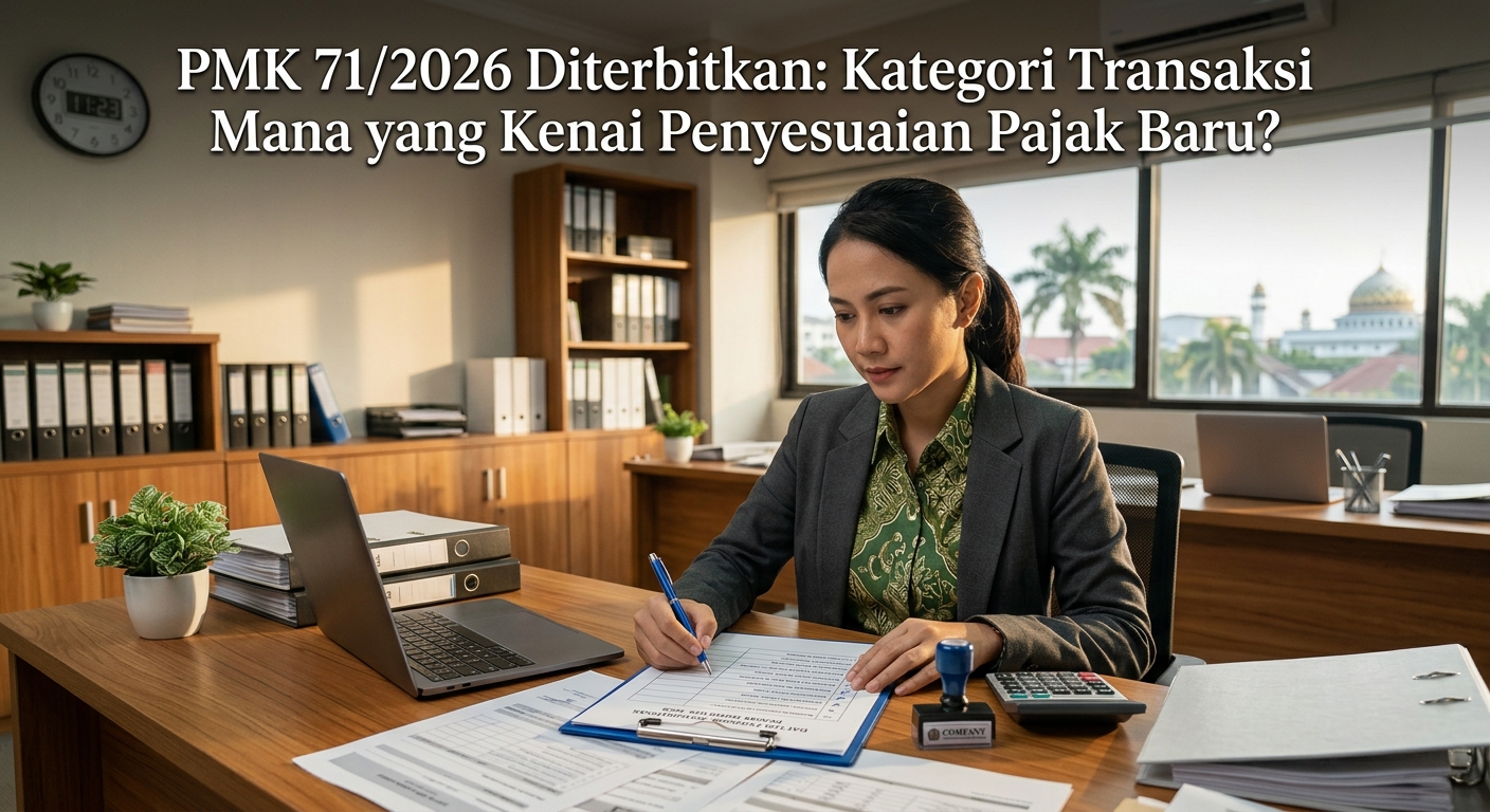 PMK 71/2026 Diterbitkan: Kategori Transaksi Mana yang Kenai Penyesuaian Pajak Baru?